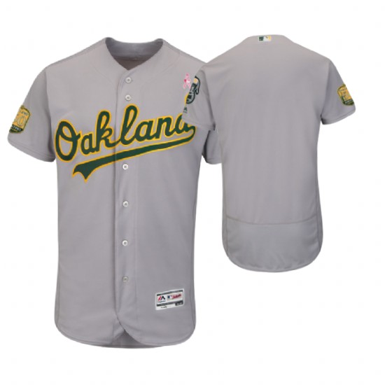 Oakland Athletics Gray Jersey 2018 Mother's Day
