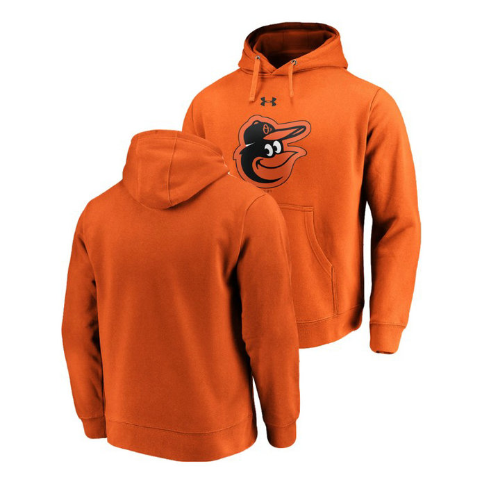 Baltimore Orioles Commitment Performance Orange Team Mark Hoodie Baltimore Orioles Commitment Performance Orange Team Mark Hoodie