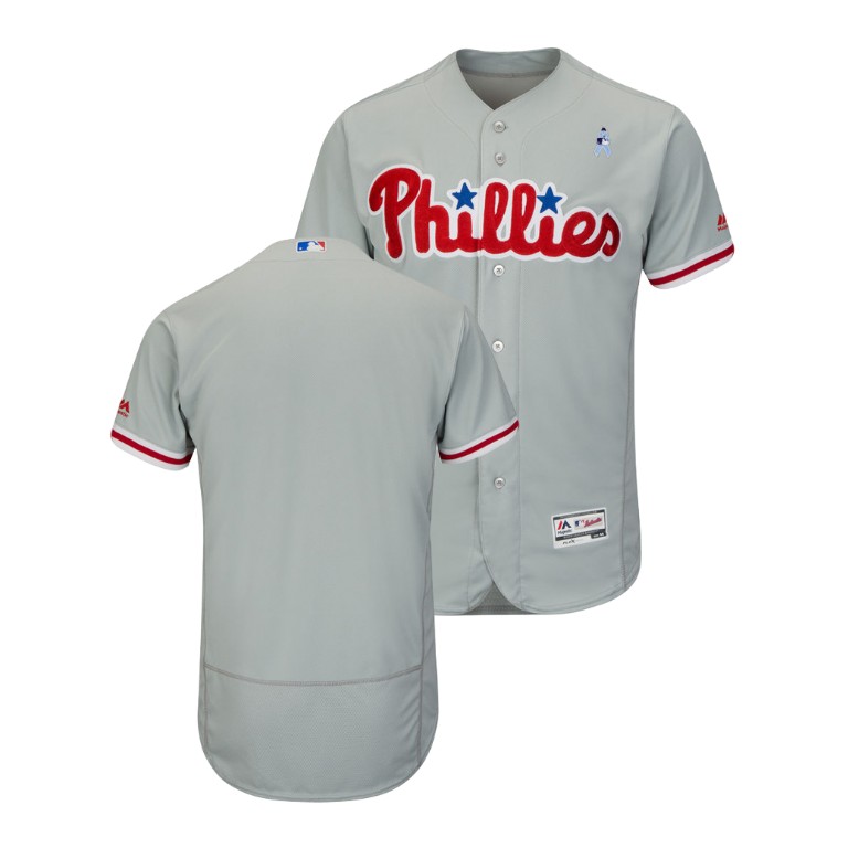 Philadelphia Phillies Gray Jersey 2018 Father's Day Philadelphia Phillies Gray Jersey 2018 Father's Day