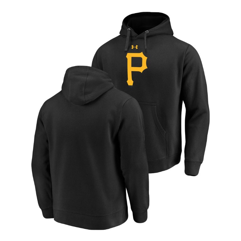 Pittsburgh Pirates Commitment Performance Black Team Mark Hoodie Pittsburgh Pirates Commitment Performance Black Team Mark Hoodie