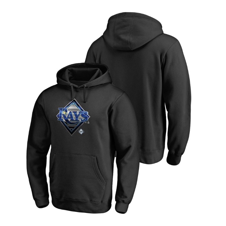 Tampa Bay Rays Big & Tall Black Midnight Mascot Hoodie