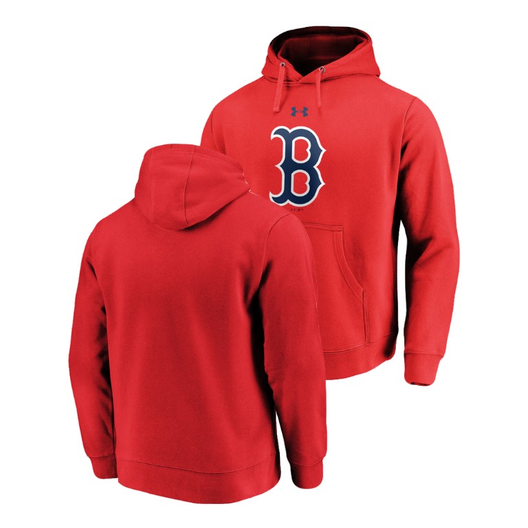 Boston Red Sox Commitment Performance Red Team Mark Hoodie Boston Red Sox Commitment Performance Red Team Mark Hoodie