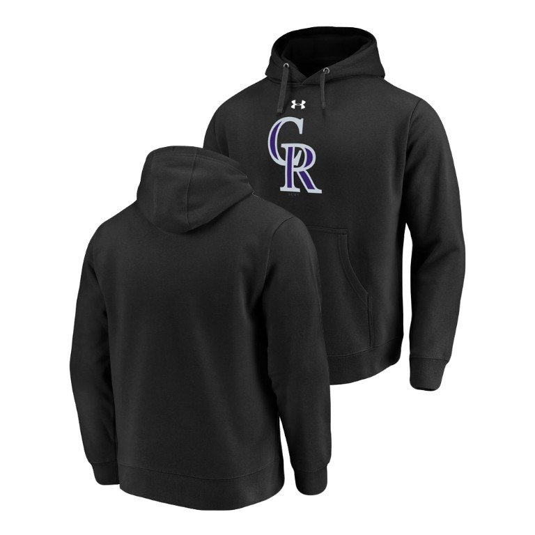 Colorado Rockies Commitment Performance Black Team Mark Hoodie Colorado Rockies Commitment Performance Black Team Mark Hoodie