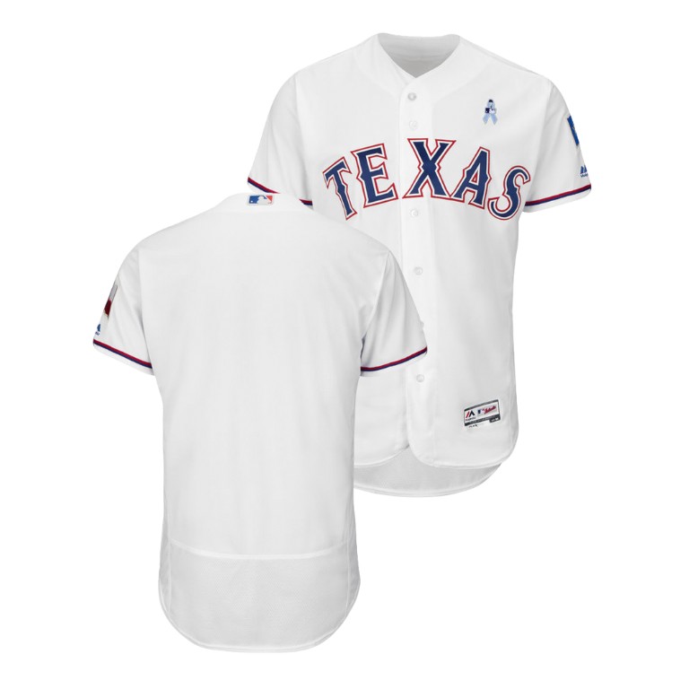 Texas Rangers White Jersey 2018 Father's Day Texas Rangers White Jersey 2018 Father's Day