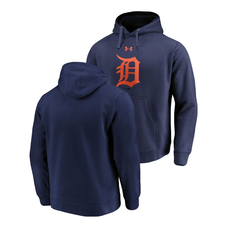 Detroit Tigers Commitment Performance Navy Team Mark Hoodie