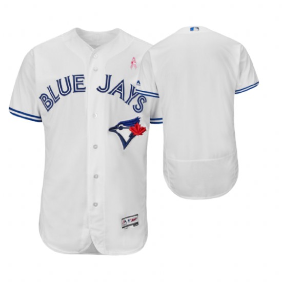 Toronto Blue Jays White Jersey 2018 Mother's Day Toronto Blue Jays White Jersey 2018 Mother's Day