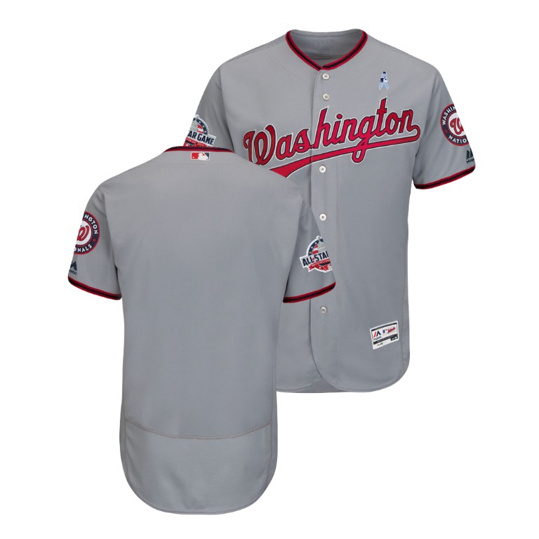 Washington Nationals Gray Jersey 2018 Father's Day Washington Nationals Gray Jersey 2018 Father's Day