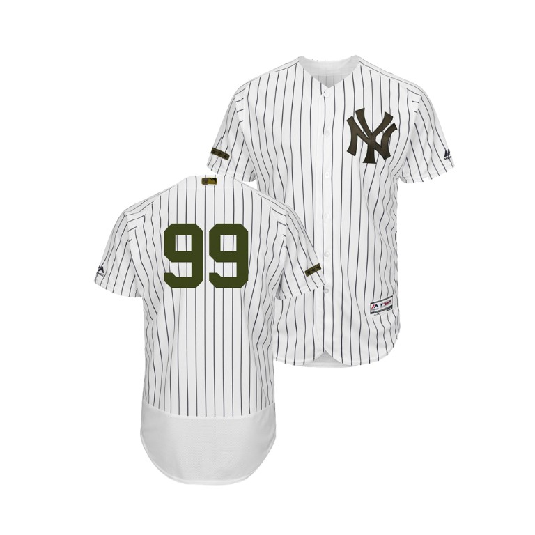 New York Yankees White #99 Aaron Judge Flex Base Jersey 2018 Memorial Day New York Yankees White #99 Aaron Judge Flex Base Jersey 2018 Memorial Day