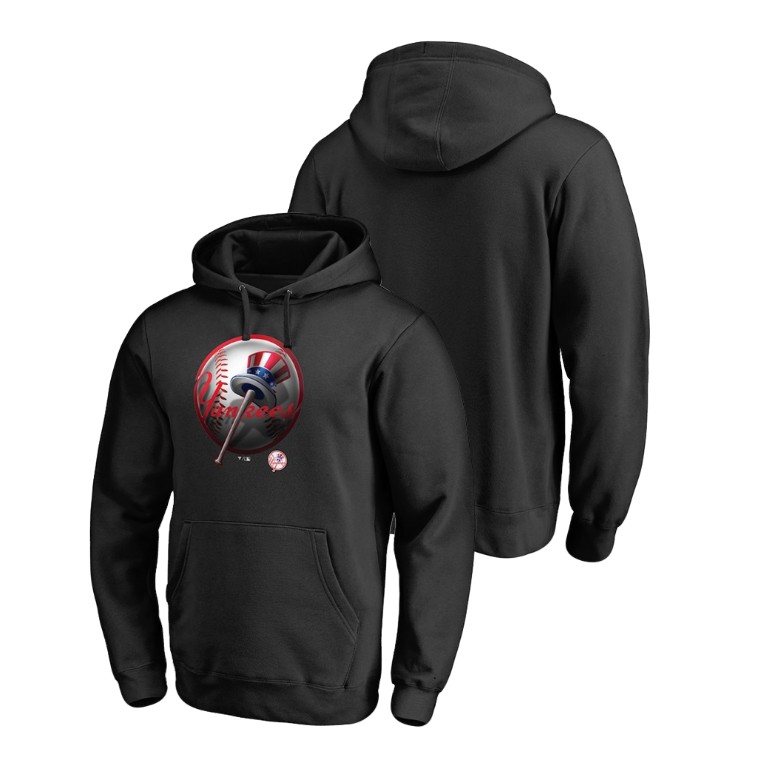 New York Yankees Big & Tall Black Midnight Mascot Hoodie New York Yankees Big & Tall Black Midnight Mascot Hoodie