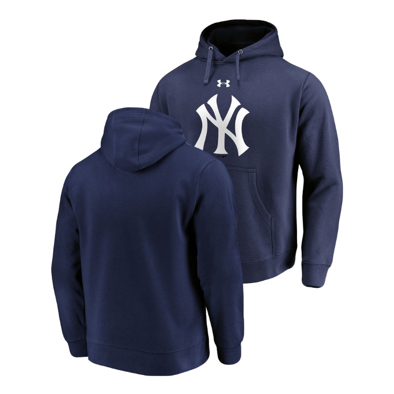 New York Yankees Commitment Performance Navy Team Mark Hoodie New York Yankees Commitment Performance Navy Team Mark Hoodie