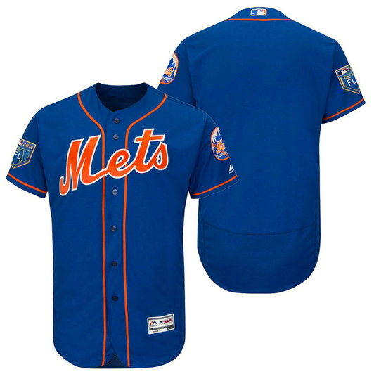 New York Mets Royal 2018 Spring Training Flex Base Team Jersey New York Mets Royal 2018 Spring Training Flex Base Team Jersey
