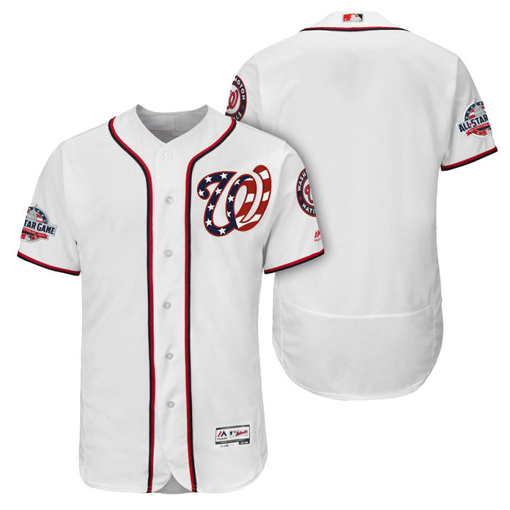 Washington Nationals Home Alternate Flex Base Team Jersey 2018 All-Star Game Washington Nationals Home Alternate Flex Base Team Jersey 2018 All-Star Game