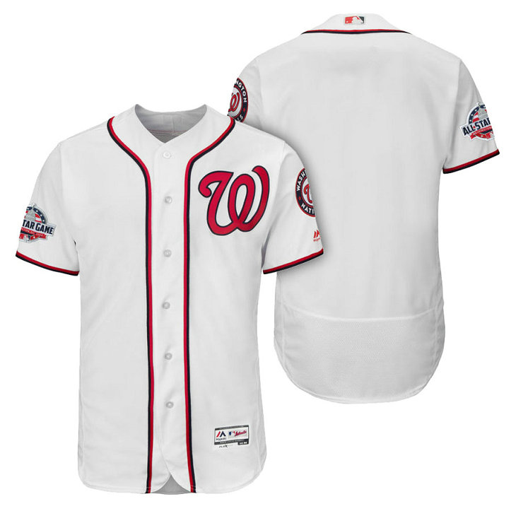 Washington Nationals Home Flex Base Team Jersey 2018 All-Star Game Washington Nationals Home Flex Base Team Jersey 2018 All-Star Game
