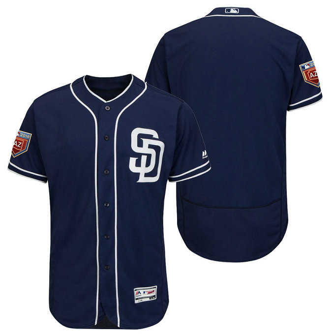 San Diego Padres Navy 2018 Spring Training Flex Base Team Jersey