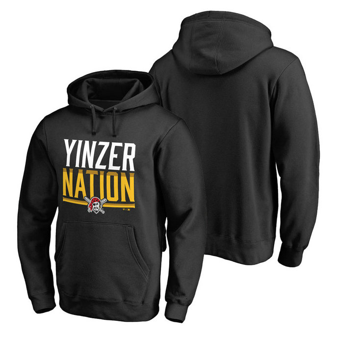 Pittsburgh Pirates Hometown Collection Yinzer Nation Pullover Black Hoodie Pittsburgh Pirates Hometown Collection Yinzer Nation Pullover Black Hoodie