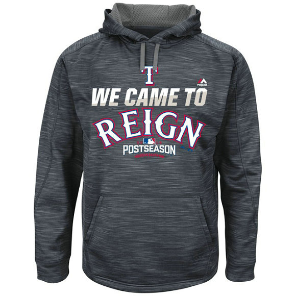 Rangers Graphite 2016 Postseason Came To Reign Hoodie Rangers Graphite 2016 Postseason Came To Reign Hoodie