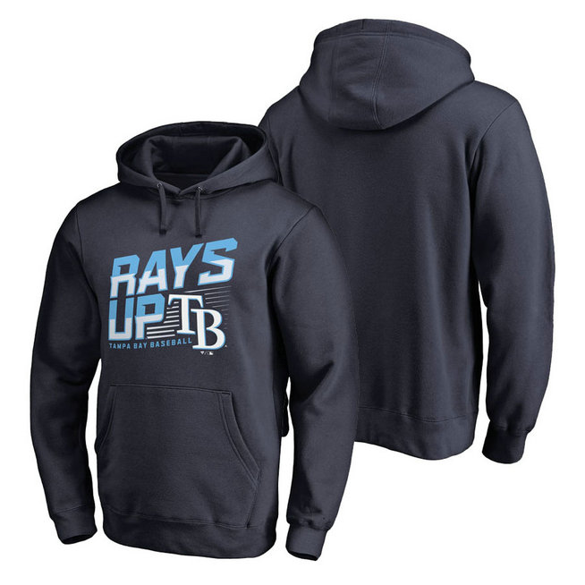 Tampa Bay Rays Hometown Collection Rays Up Pullover Navy Hoodie Tampa Bay Rays Hometown Collection Rays Up Pullover Navy Hoodie
