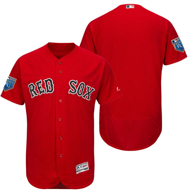 Boston Red Sox Scarlet 2018 Spring Training Flex Base Team Jersey Boston Red Sox Scarlet 2018 Spring Training Flex Base Team Jersey