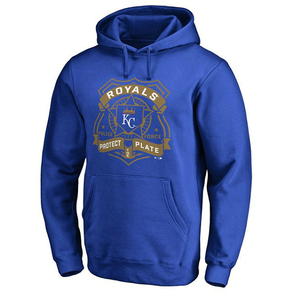 Royals Police Badge Royal Pullover Hoodie Royals Police Badge Royal Pullover Hoodie