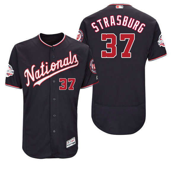 Washington Nationals #37 Stephen Strasburg Alternate Player Flex Base Jersey 2018 All-Star Game Washington Nationals #37 Stephen Strasburg Alternate Player Flex Base Jersey 2018 All-Star Game
