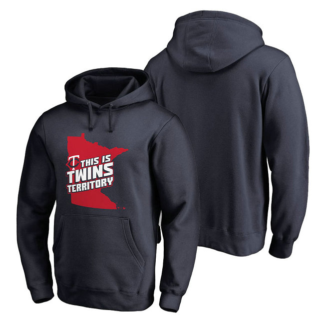 Minnesota Twins Hometown Collection North Star State Pullover Navy Hoodie Minnesota Twins Hometown Collection North Star State Pullover Navy Hoodie