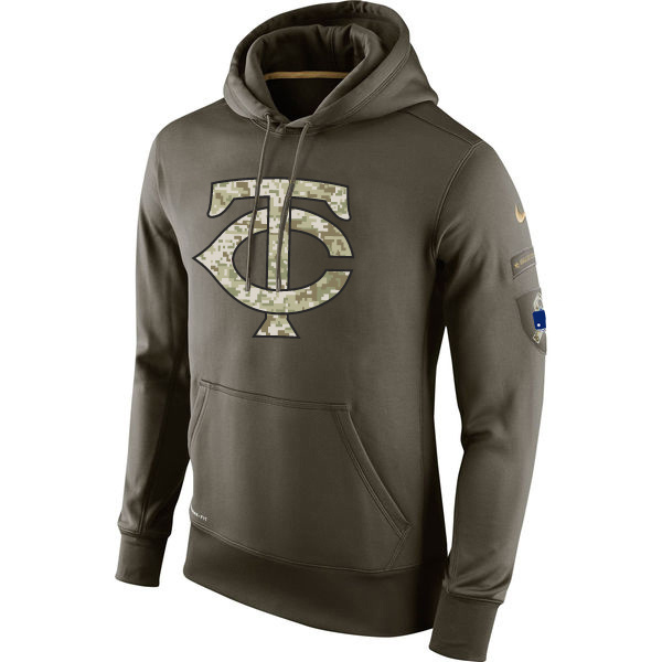 Minnesota Twins Salute To Service Olive Hoodie Minnesota Twins Salute To Service Olive Hoodie