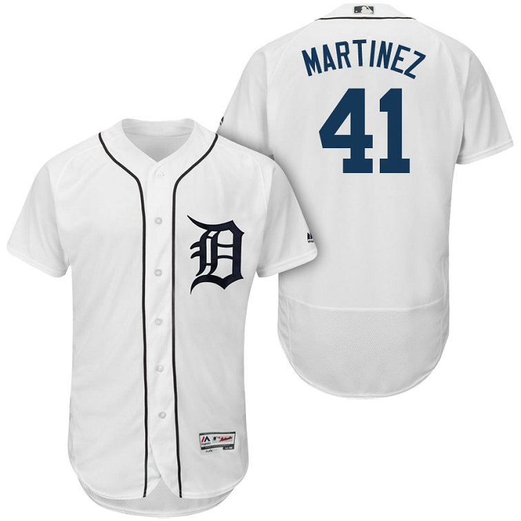 Detroit Tigers #41 Victor Martinez White 2018 Home Authentic Collection Flex Base Jersey Detroit Tigers #41 Victor Martinez White 2018 Home Authentic Collection Flex Base Jersey