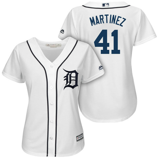 Women Tigers #41 Victor Martinez 2018 Home Cool Base Jersey Women Tigers #41 Victor Martinez 2018 Home Cool Base Jersey