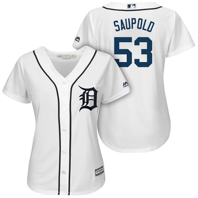 Women Tigers #53 Warwick Saupold 2018 Home Cool Base Jersey