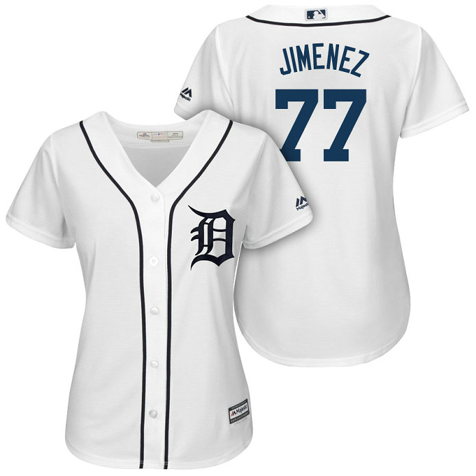 Women Tigers #77 Joe Jimenez 2018 Home Cool Base Jersey