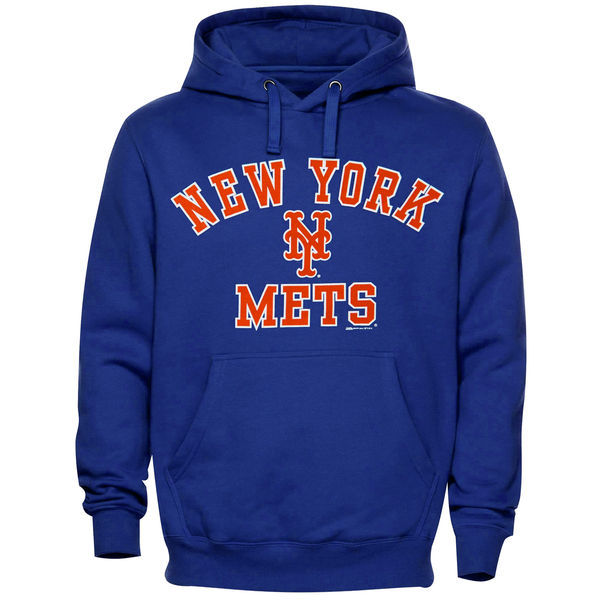 Yankees Stiches Fleece Royal Pullover Hoodie Yankees Stiches Fleece Royal Pullover Hoodie