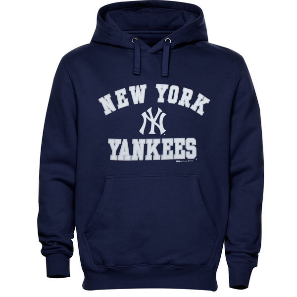 New York Yankees Stitches Fleece Pullover Hoodie New York Yankees Stitches Fleece Pullover Hoodie