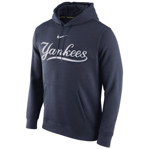 Yankees Tri-BLend Fleece Navy Pullover Hoodie Yankees Tri-BLend Fleece Navy Pullover Hoodie