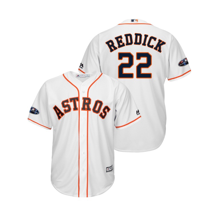 Houston Astros White #22 Josh Reddick Cool Base Jersey Houston Astros White #22 Josh Reddick Cool Base Jersey