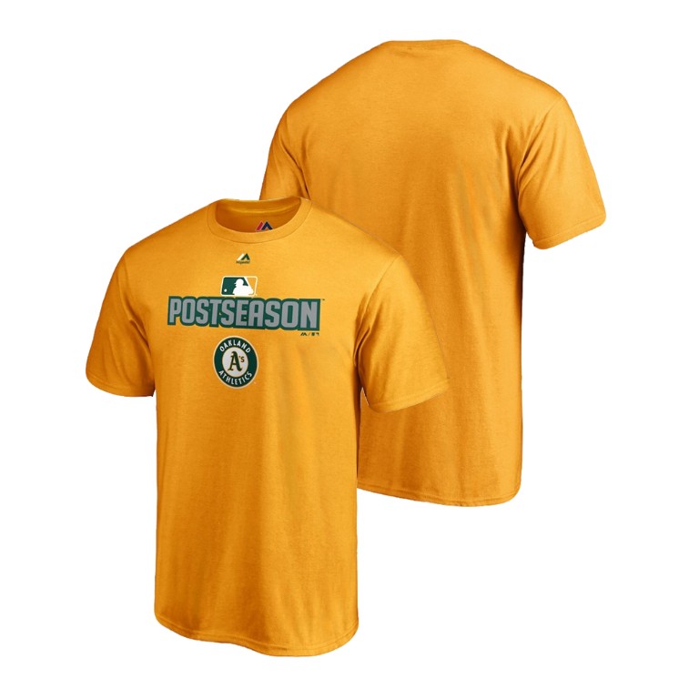 Oakland Athletics Deck Gold Majestic Big & Tall T-Shirt Oakland Athletics Deck Gold Majestic Big & Tall T-Shirt
