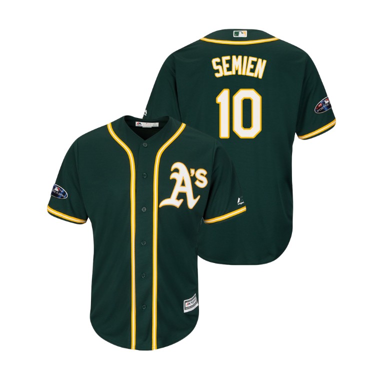Oakland Athletics Green #10 Marcus Semien Cool Base Jersey Oakland Athletics Green #10 Marcus Semien Cool Base Jersey
