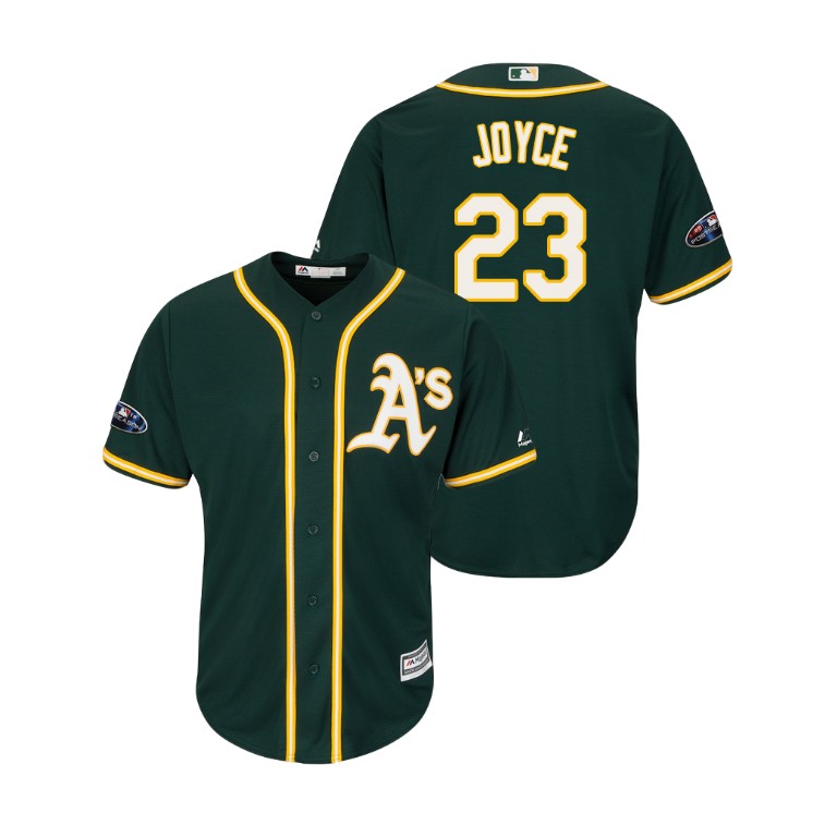 Oakland Athletics Green #23 Matt Joyce Cool Base Jersey Oakland Athletics Green #23 Matt Joyce Cool Base Jersey