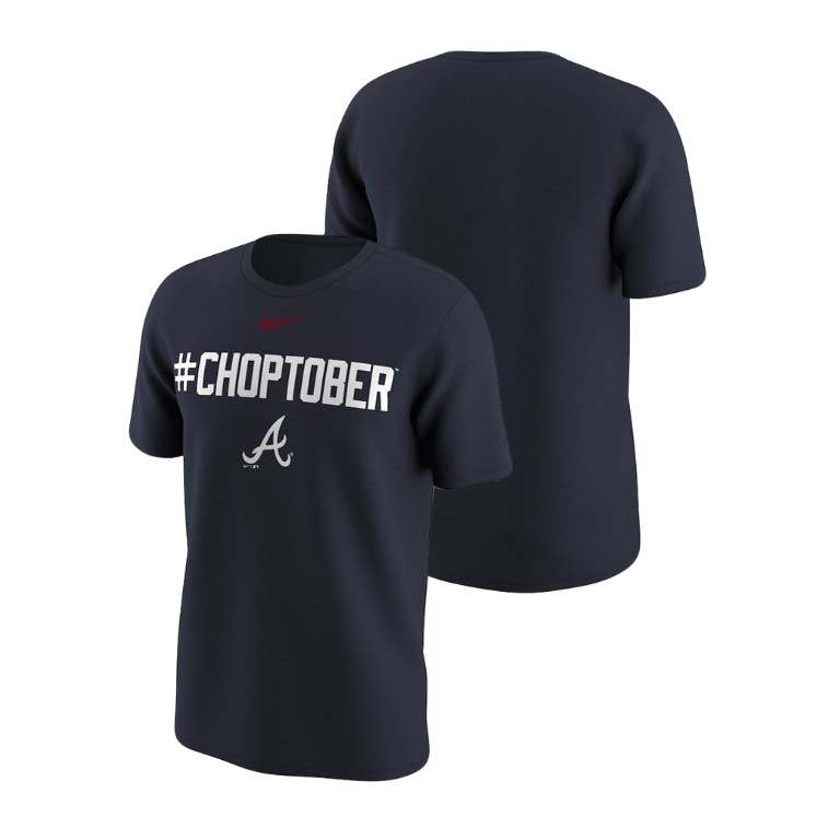 Atlanta Braves Playoff Hunt Local Navy Nike T-Shirt Atlanta Braves Playoff Hunt Local Navy Nike T-Shirt
