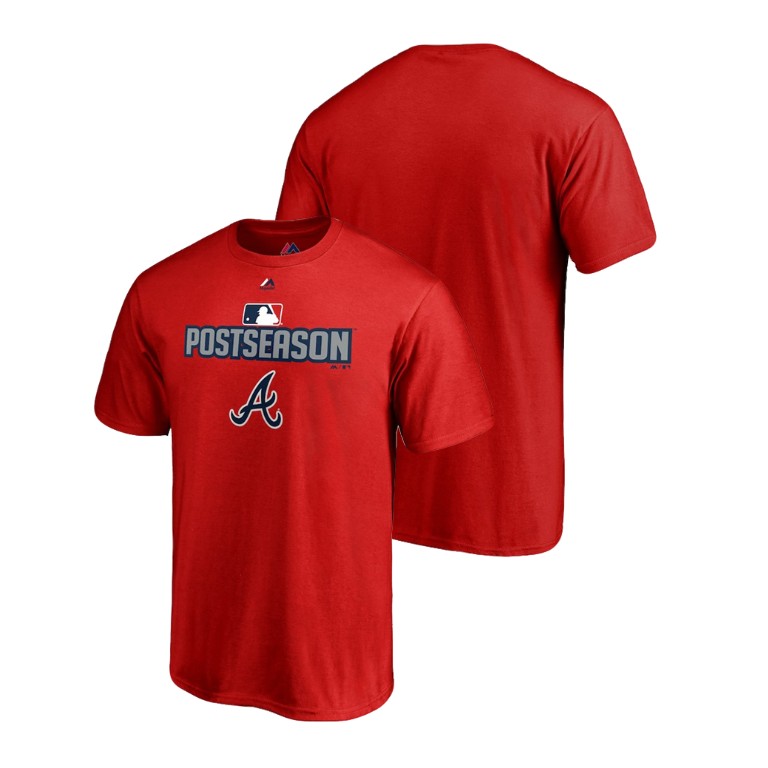 Atlanta Braves Deck Red Majestic Big & Tall T-Shirt Atlanta Braves Deck Red Majestic Big & Tall T-Shirt