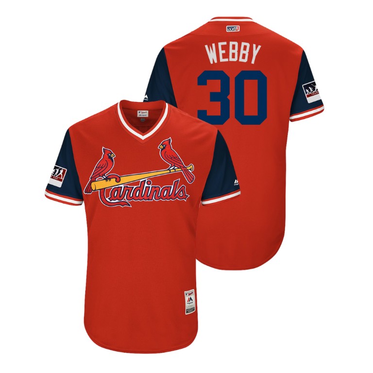 St. Louis Cardinals Red #30 Tyler Webb Webby Jersey St. Louis Cardinals Red #30 Tyler Webb Webby Jersey
