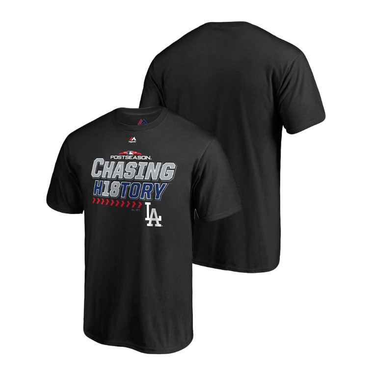 Los Angeles Dodgers Clincher Locker Room Black 2018 Division Series Majestic T-Shirt Los Angeles Dodgers Clincher Locker Room Black 2018 Division Series Majestic T-Shirt