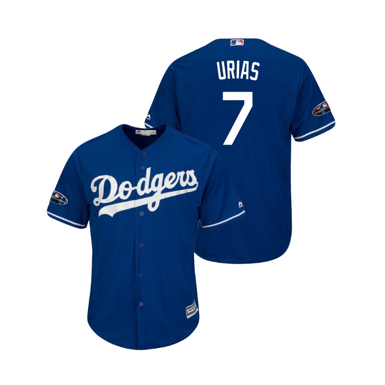 Los Angeles Dodgers Royal #7 Julio Urias Cool Base Jersey Los Angeles Dodgers Royal #7 Julio Urias Cool Base Jersey