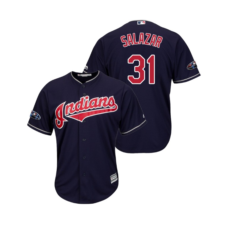 Cleveland Indians Navy #31 Danny Salazar Cool Base Jersey Cleveland Indians Navy #31 Danny Salazar Cool Base Jersey