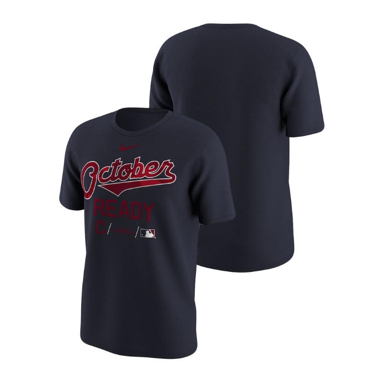 Cleveland Indians October Ready Navy Nike T-Shirt Cleveland Indians October Ready Navy Nike T-Shirt