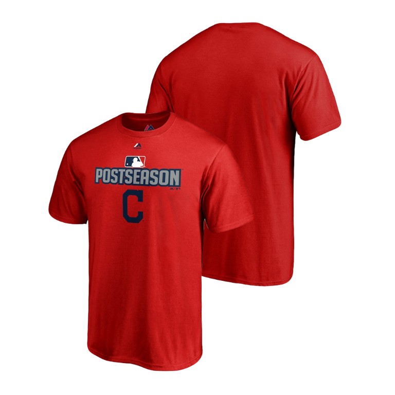 Cleveland Indians Deck Red Majestic Big & Tall T-Shirt