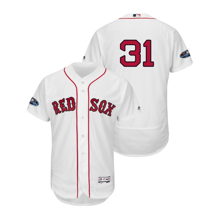 Boston Red Sox White #31 Drew Pomeranz Flex Base Jersey
