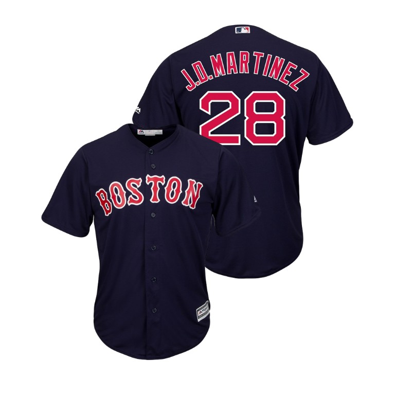Boston Red Sox Navy #28 Cool Base J.D. Martinez Alternate Jersey