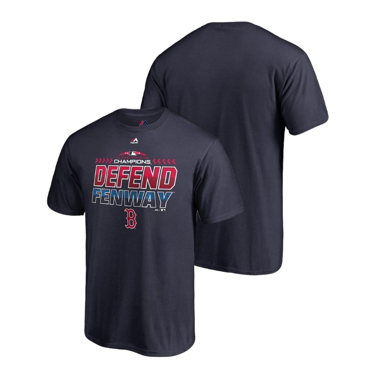 Boston Red Sox Locker Room Defend Navy 2018 AL East Division Champions Big & Tall T-Shirt Boston Red Sox Locker Room Defend Navy 2018 AL East Division Champions Big & Tall T-Shirt