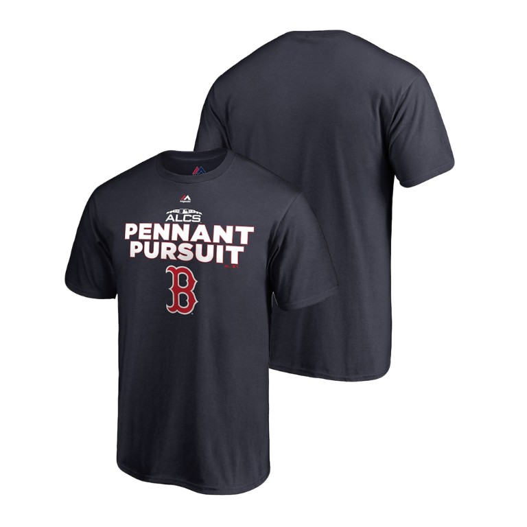 Boston Red Sox Pennant Pursuit Navy 2018 ALCS Leadoff Authentic Collection T-Shirt