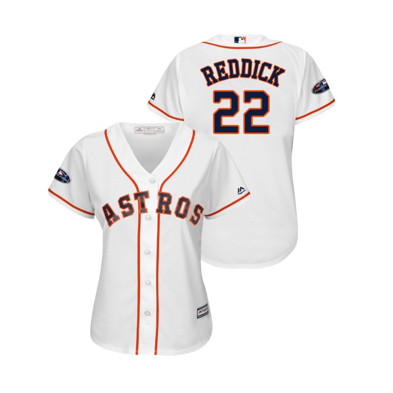 Women - Houston Astros White #22 Josh Reddick Cool Base Jersey Women - Houston Astros White #22 Josh Reddick Cool Base Jersey